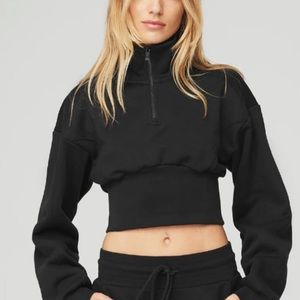 Alo Yoga Vixen Fleece 1/4 Top